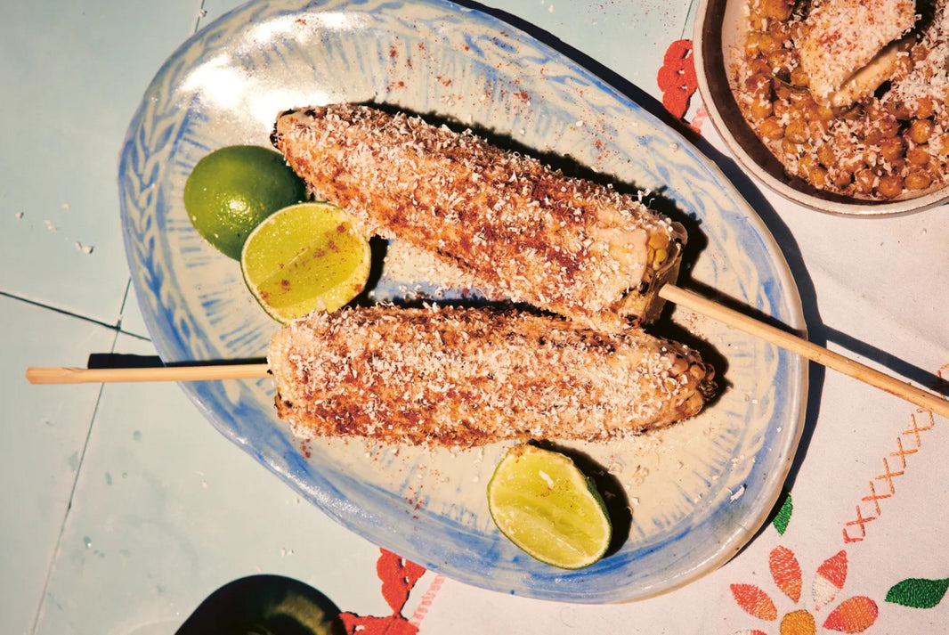 From Adelaide’s queen of Mexican cuisine, Daniella Guevara Muñoz, this grilled corn on the cob is just one of the many delectable recipes in new book, Provecho.